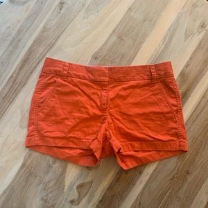 J. Crew Red Chino Broken In Short